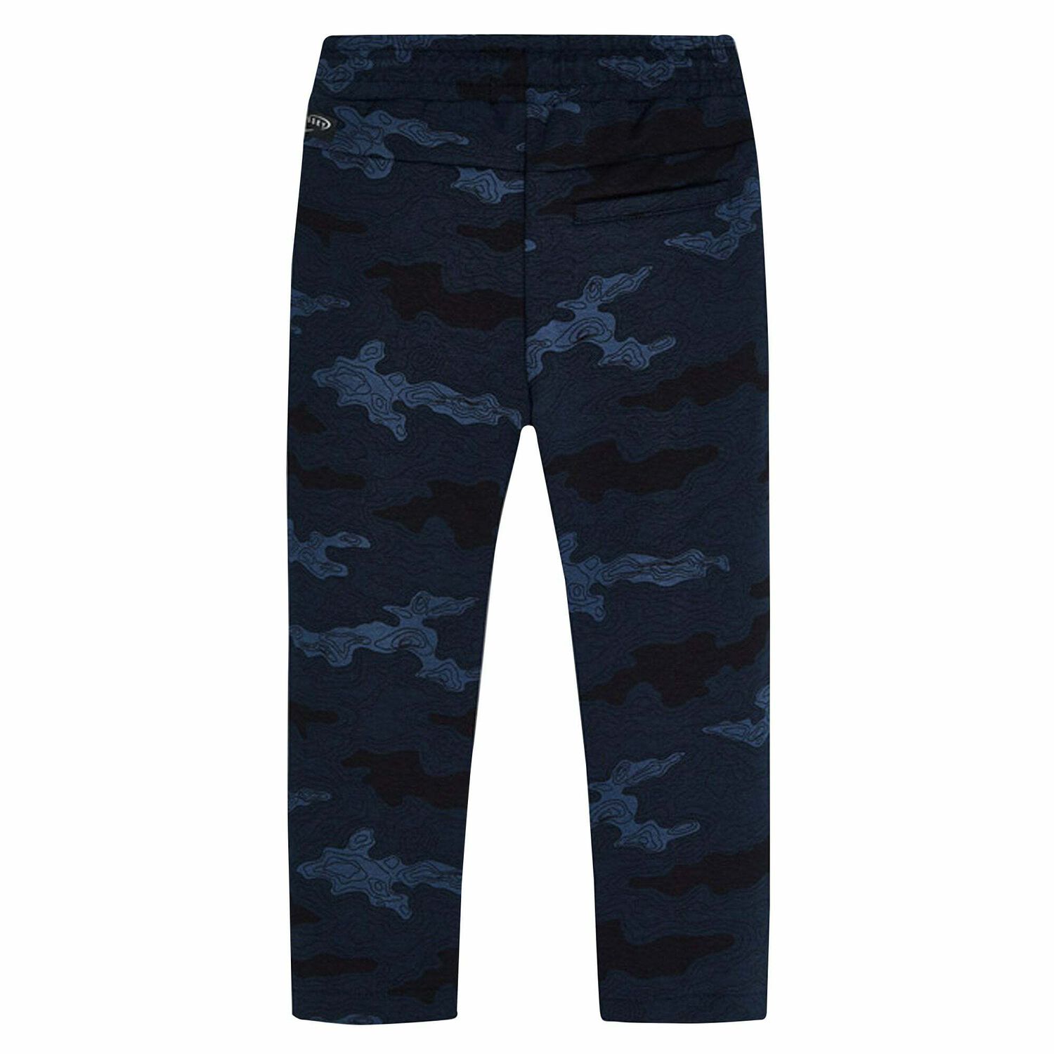 Boys Navy Camouflaged Trousers, 1, hi-res image number null