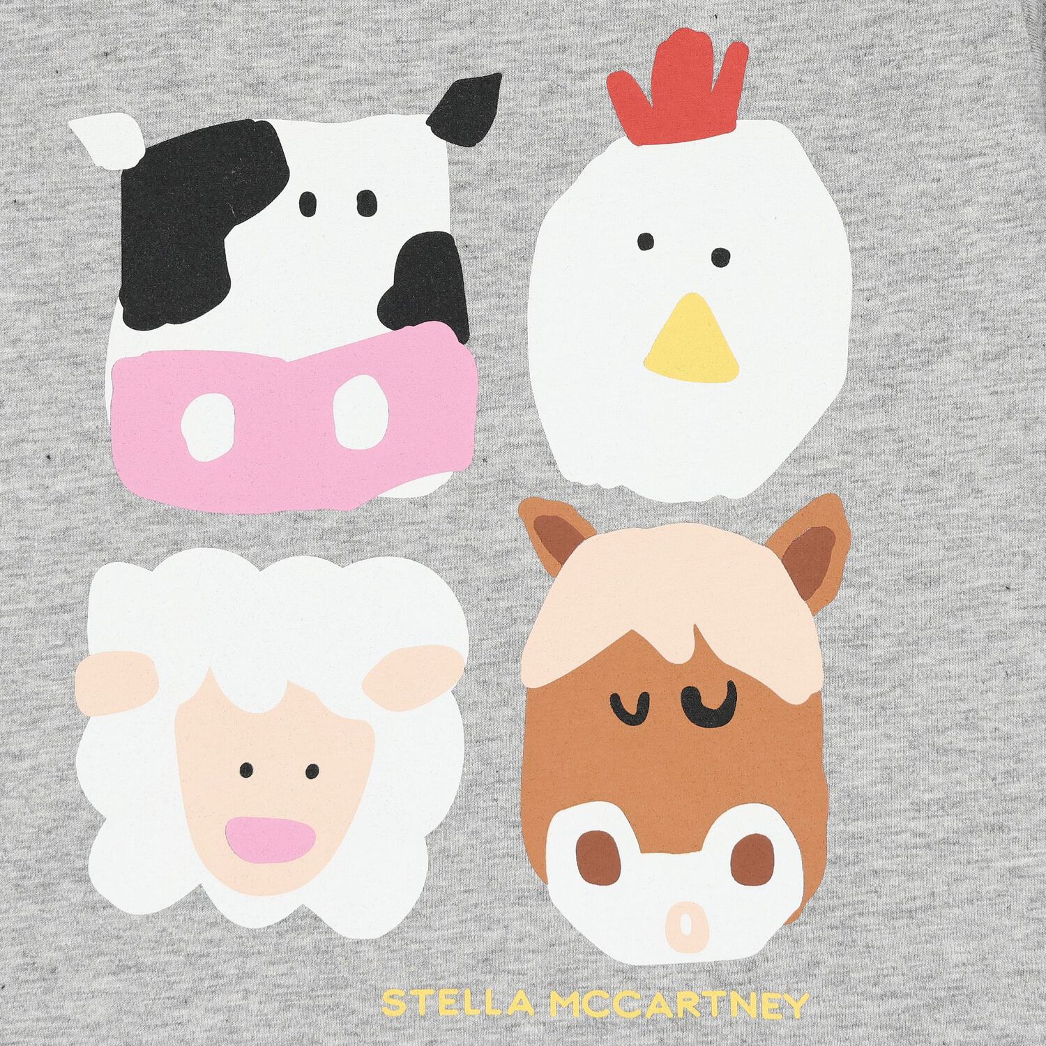 Younger Boys Grey Animals Long Sleeve Top, 1, hi-res image number null