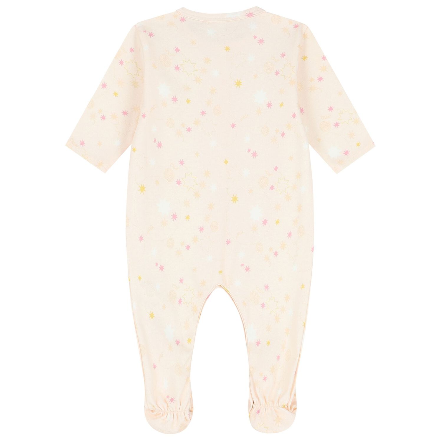 Girls Ivory & Pink Logo Babygrow Gift Set ( 2-Pack ), 1, hi-res image number null