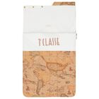 عش أطفال بشعار خريطة جغرافية باللونين الأبيض والبيج, 1, hi-res