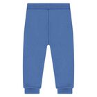 بدله رياضيه للاطفال بالشعار بطبعه نمر باللون الازرق , 2, hi-res