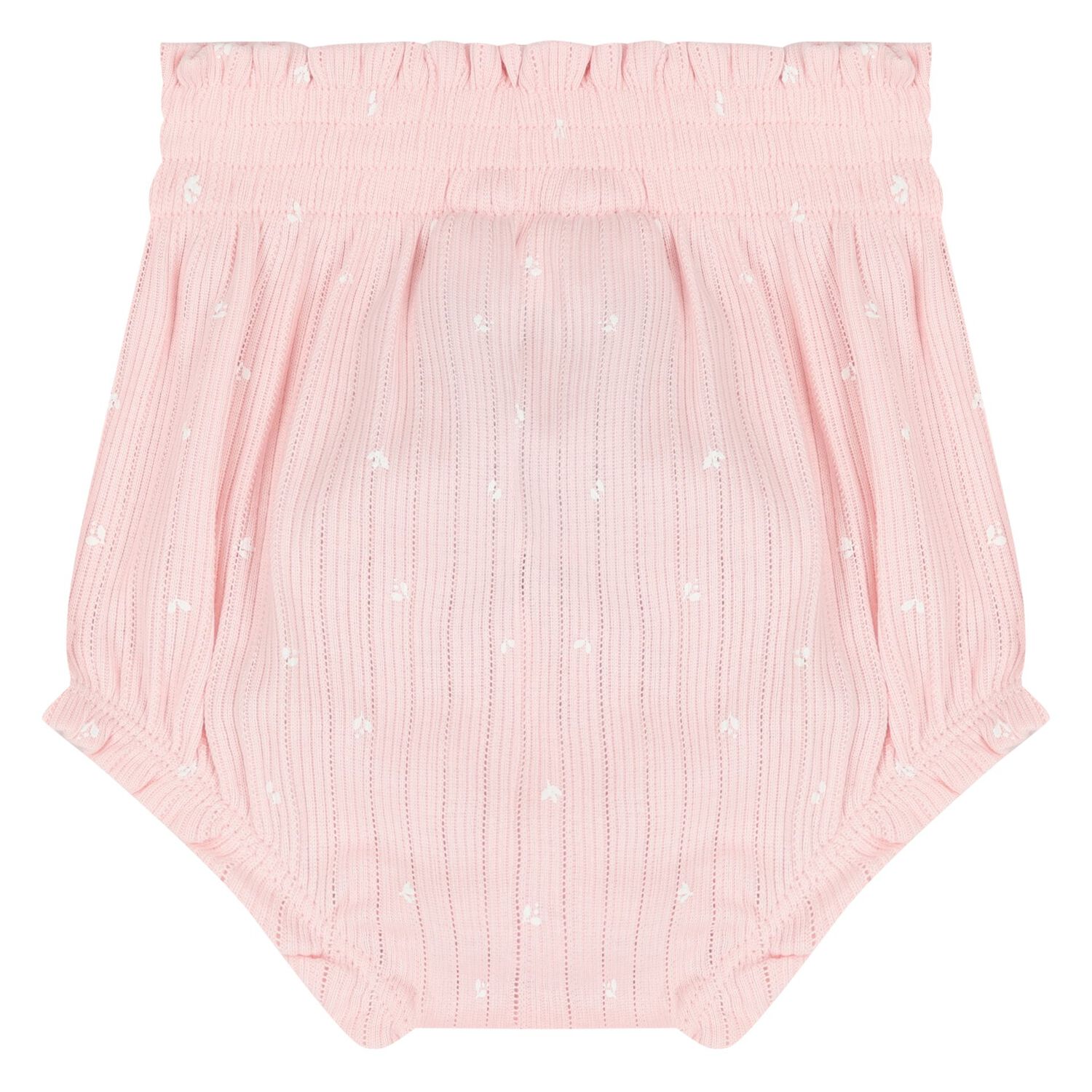 Baby Girls Ivory & Pink Floral Shorts Set ( 2-Pack ), 2, hi-res