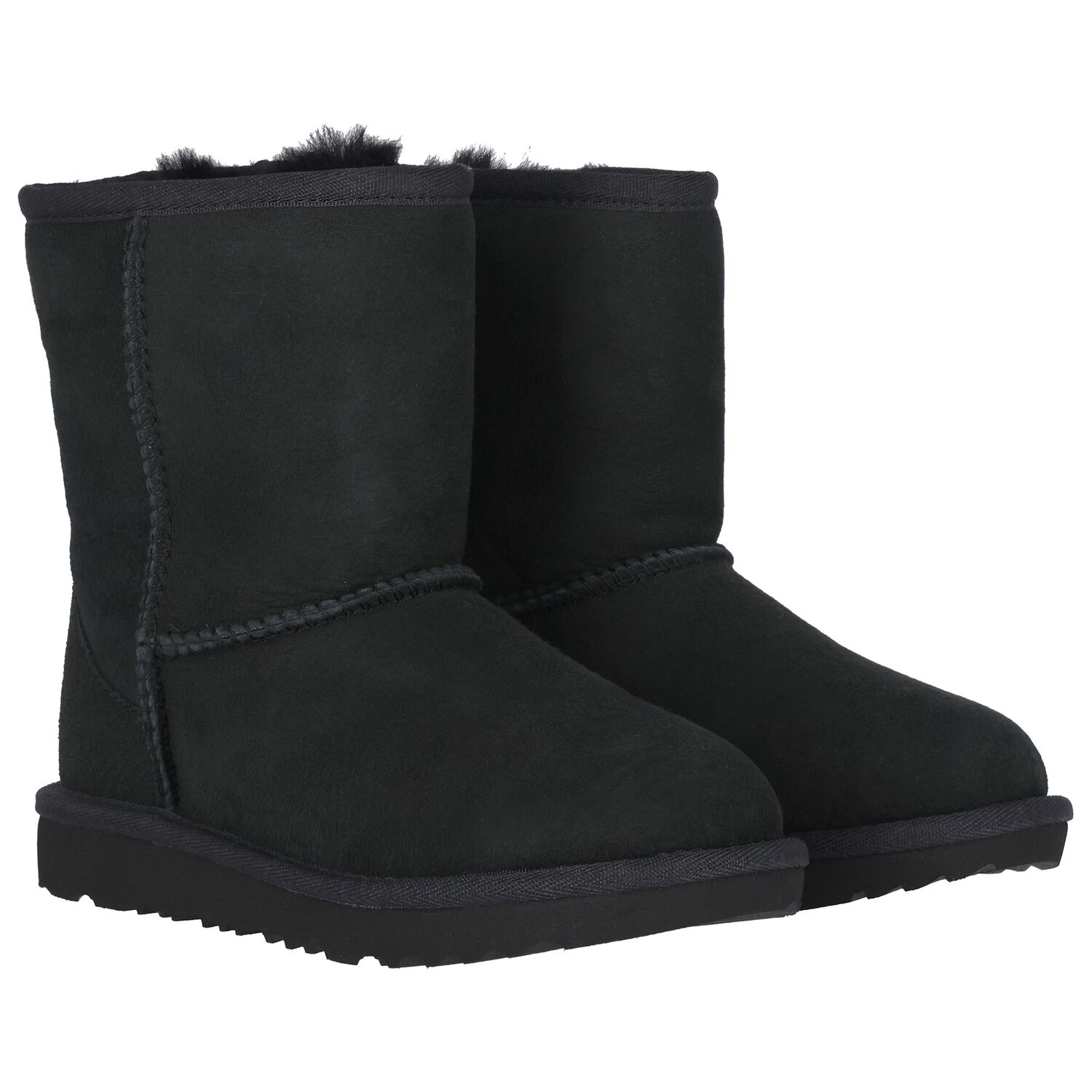 Black Classic II Suede Boots, 1, hi-res image number null