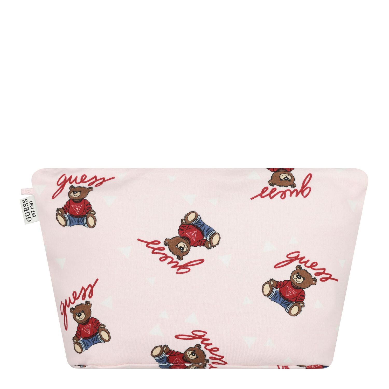 طقم ملابس داخلية للبنات الصغيرات مزين بشعار دب تيدي باللونين الوردي والأبيض, 1, hi-res