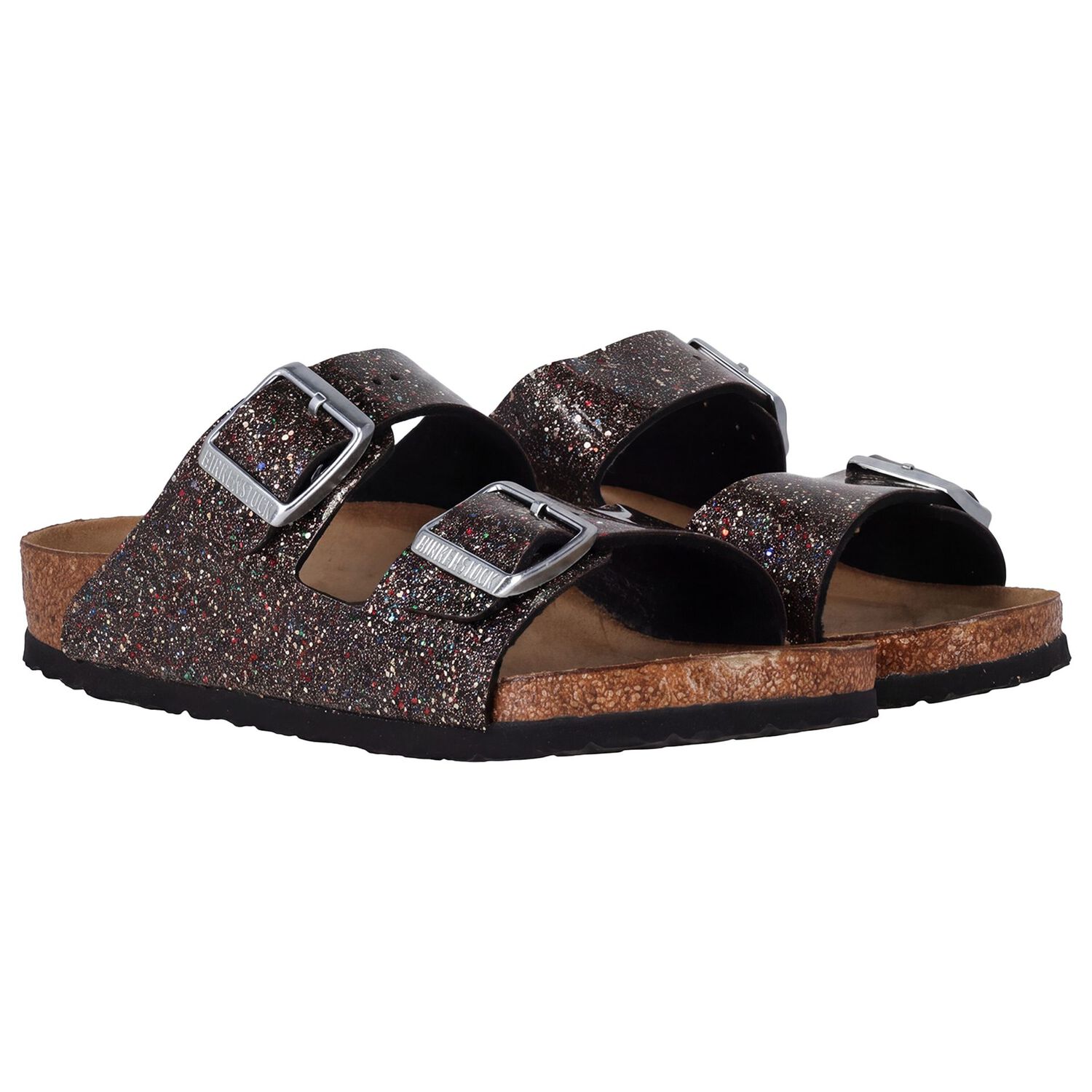 Girls Multi-Coloured Arizona Sparkle Sandals, 1, hi-res