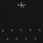 تيشيرت بالشعار باللون الأسود للأولاد, 1, hi-res