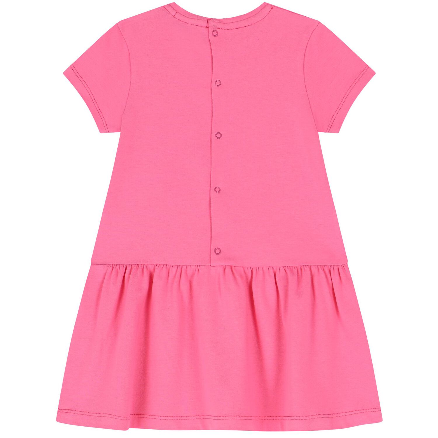 Younger Girls Pink Logo Bag Dress, 2, hi-res