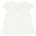 طقم شورت بنات باللون الابيض والوردى (2 قطعه), 1, hi-res