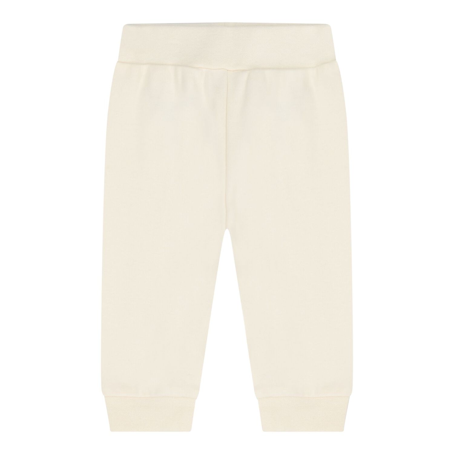 Ivory Teddy Bear Logo Baby Tracksuit Set, 1, hi-res