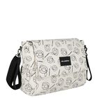 White Ikonik Karl Logo Changing Bag, 1, hi-res