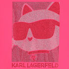 سويت شيرت بنات بشعار الشوبيت باللون الوردى, 1, hi-res