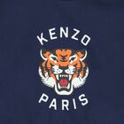 Younger Boys Navy Blue Tiger Logo Tracksuit, 1, hi-res