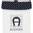 مدس للأولاد بالشعار باللون الأبيض و الكحلى , 1, hi-res