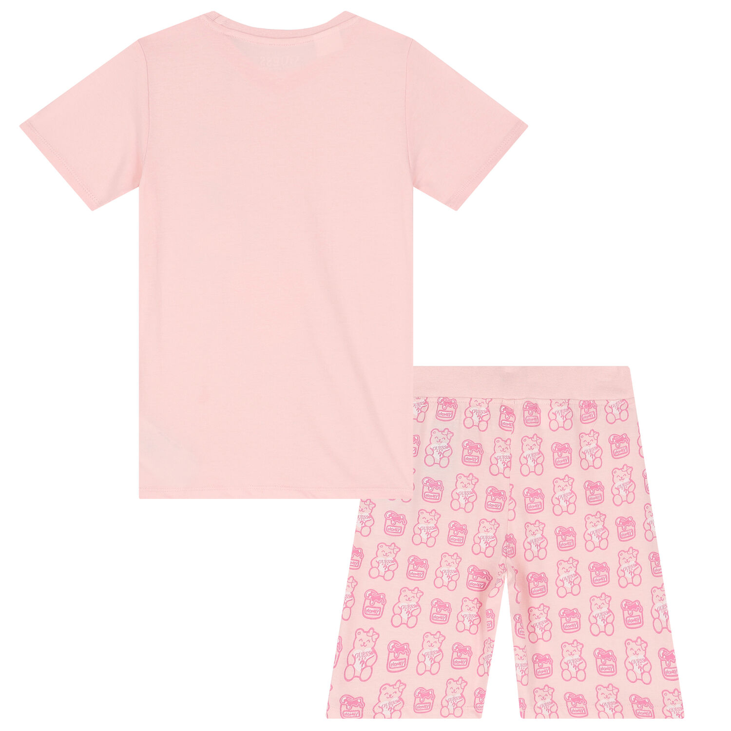 Girls Pink Logo Pyjamas, 2, hi-res image number null