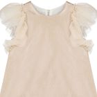 فستان بنات باللون الذهبي المعدني , 1, hi-res