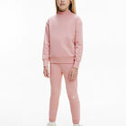 Girls Pink Logo Joggers, 1, hi-res