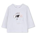 Younger Girls Pink Choupette Tracksuit Set, 1, hi-res