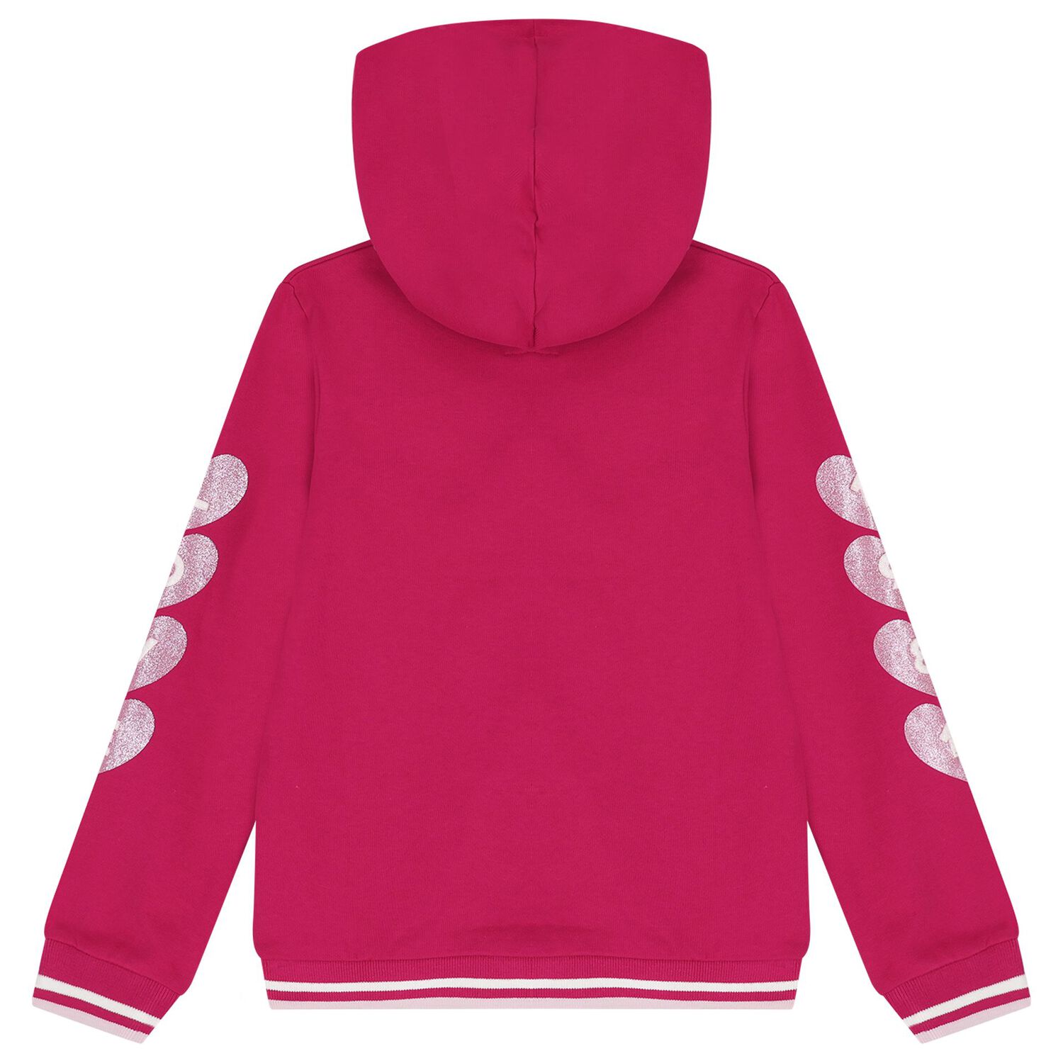 Girls Pink Logo Tracksuit, 2, hi-res
