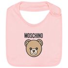 Baby Girls Pink Teddy Bear Logo Babygrow Gift Set, 3, hi-res