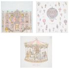 طقم هدايا سجنتشر كاريه  باللون الأبيض والوردي للبنات الصغار , 1, hi-res