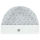 قبعة أولاد بالشعار باللون الأبيض والكحلى, 1, hi-res