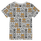 Grey Teddy Logo T-Shirt, 4, hi-res