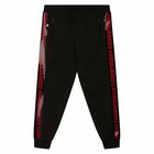 Boys Black Logo Sweatpants, 1, hi-res