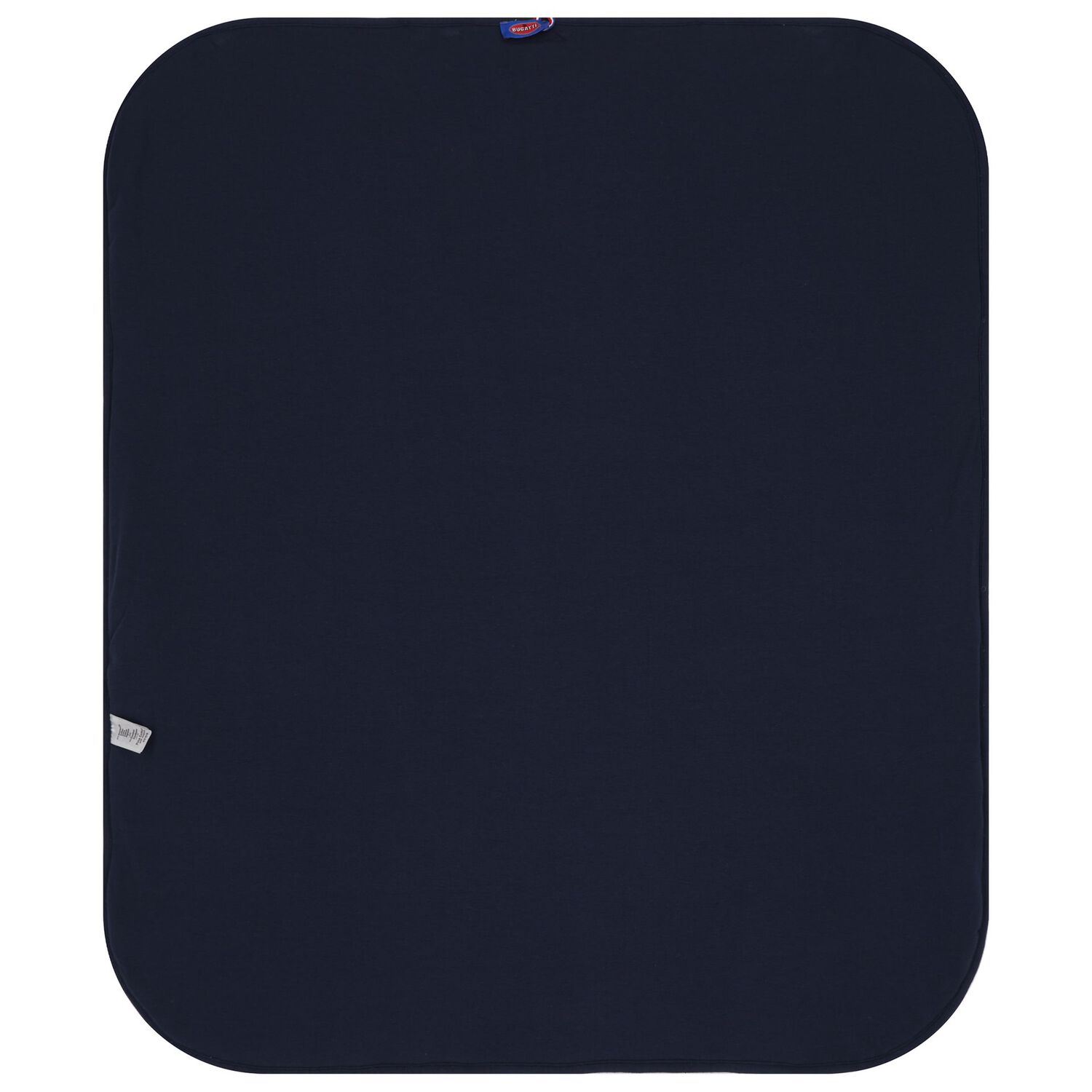 Baby Boys Blue & Navy Blue Logo Blanket, 2, hi-res