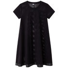 طقم فستان بالبشعار باللون الأبيض والأسود, 1, hi-res