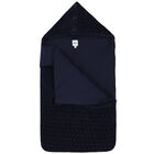 مدس أولاد بالشعار باللون الكحلى, 1, hi-res