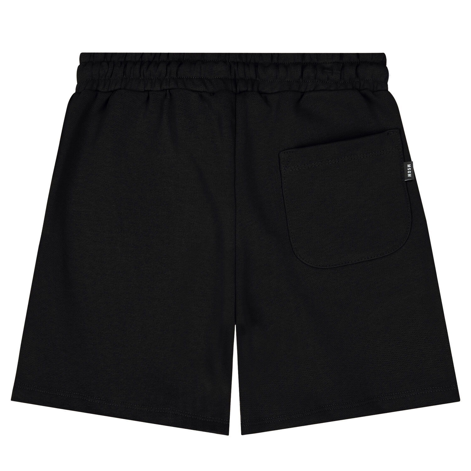 Boys Black Logo Shorts, 2, hi-res