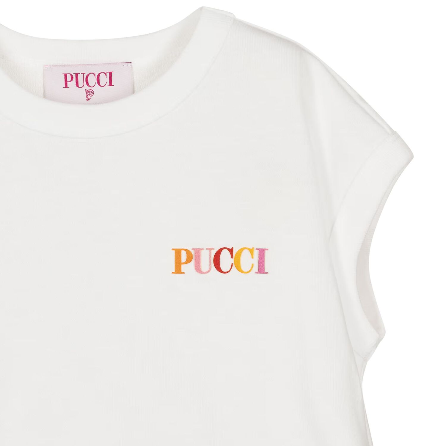 تيشيرت بنات بشعار إيرايد باللون الأبيض, 1, hi-res