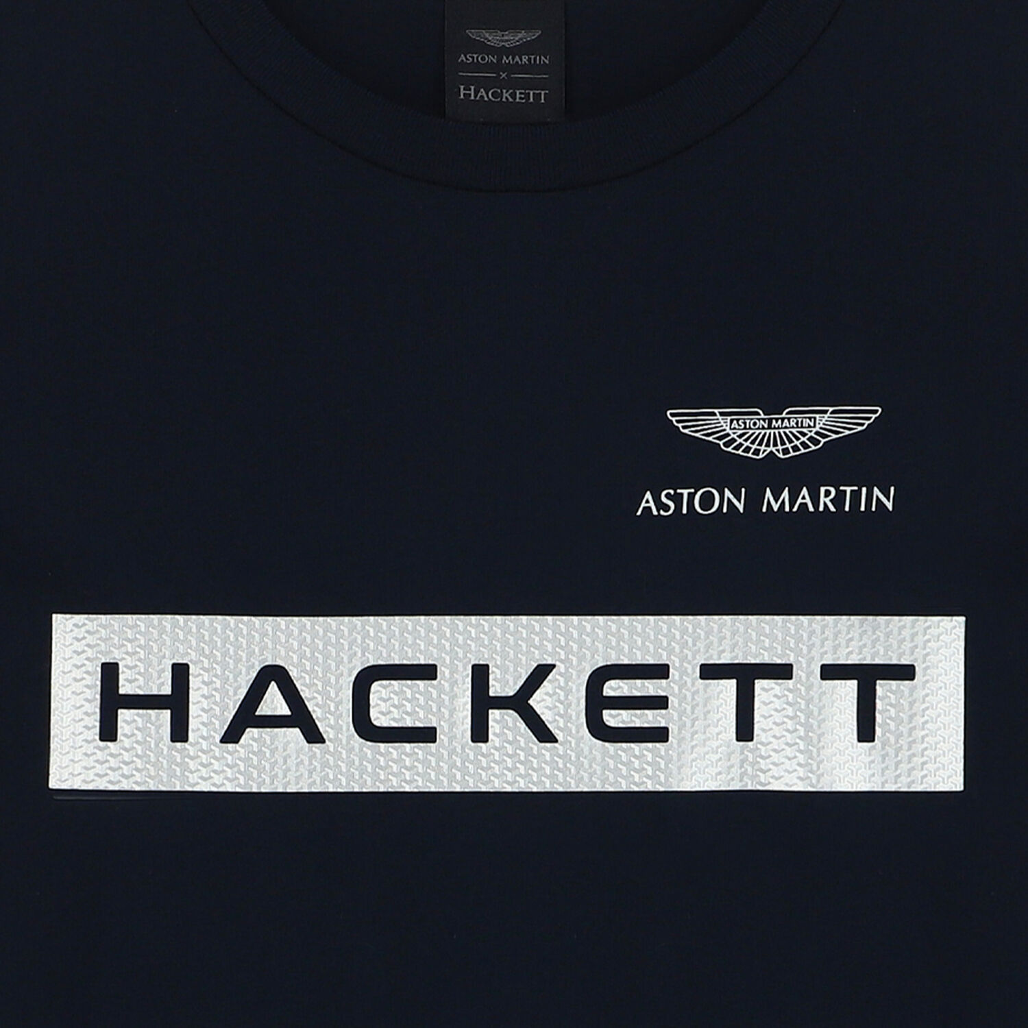 تيشيرت بالشعار باللون الكحلي للأولاد, 1, hi-res