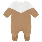 طقم هدايا افرول اولاد بالشعار باللون الابيض والبيج, 2, hi-res