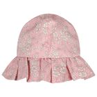 Baby Girls Pink Liberty Hat, 2, hi-res