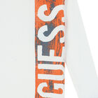 توب بأكمام بالشعار باللون الأبيض للأولاد, 3, hi-res