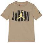 Boys Beige & Black Jordan Logo T-Shirt, 2, hi-res