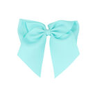 Girls Blue Bow Hair Clip, 3, hi-res