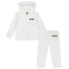 Ivory Teddy Bear Logo Tracksuit, 1, hi-res