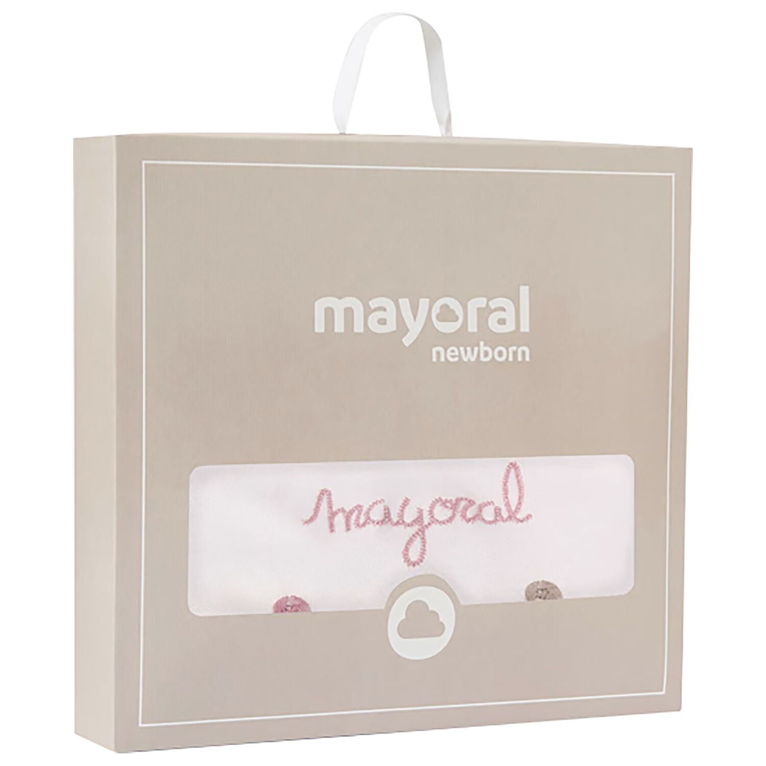 Baby Girls Pink Logo Blanket  , 1, hi-res