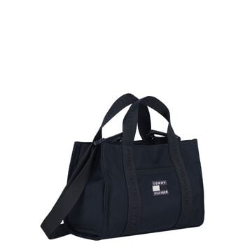 Girls Navy Blue logo Hand Bag ( 22cm )