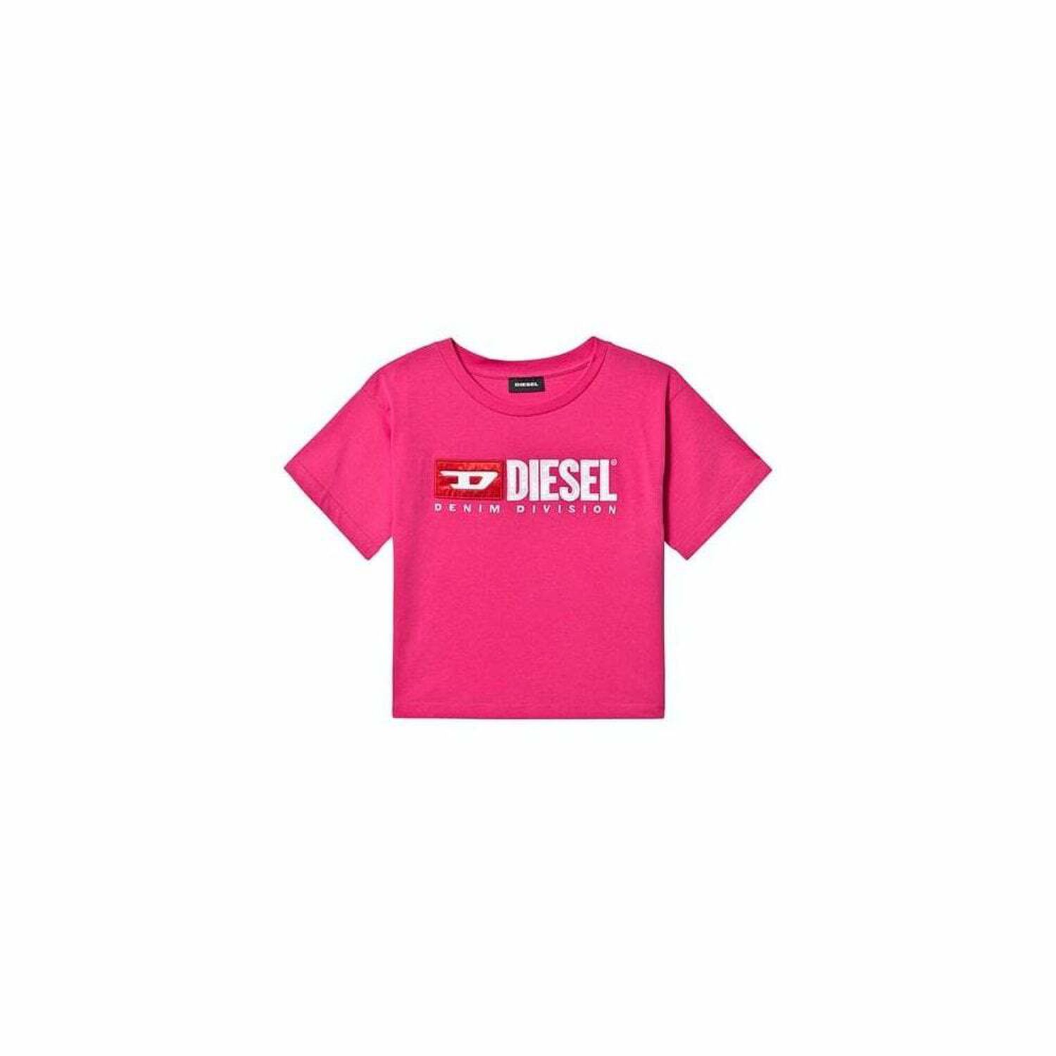 Girls Pink Logo T-Shirt, 1, hi-res image number null