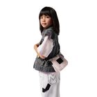 حقيبة يد بنات بالشعار باللون الوردي, 1, hi-res