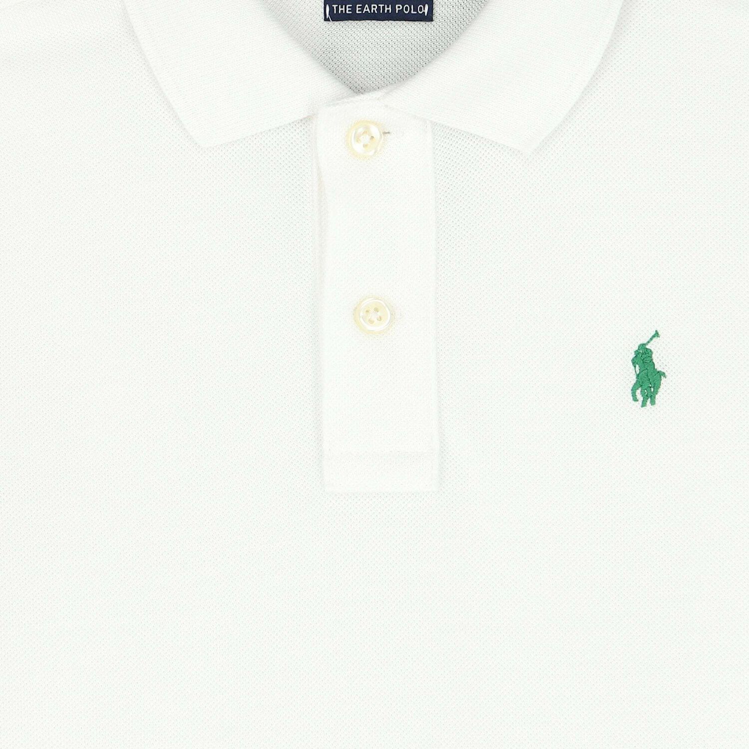 Boys White Logo Polo Shirt, 5, hi-res image number null