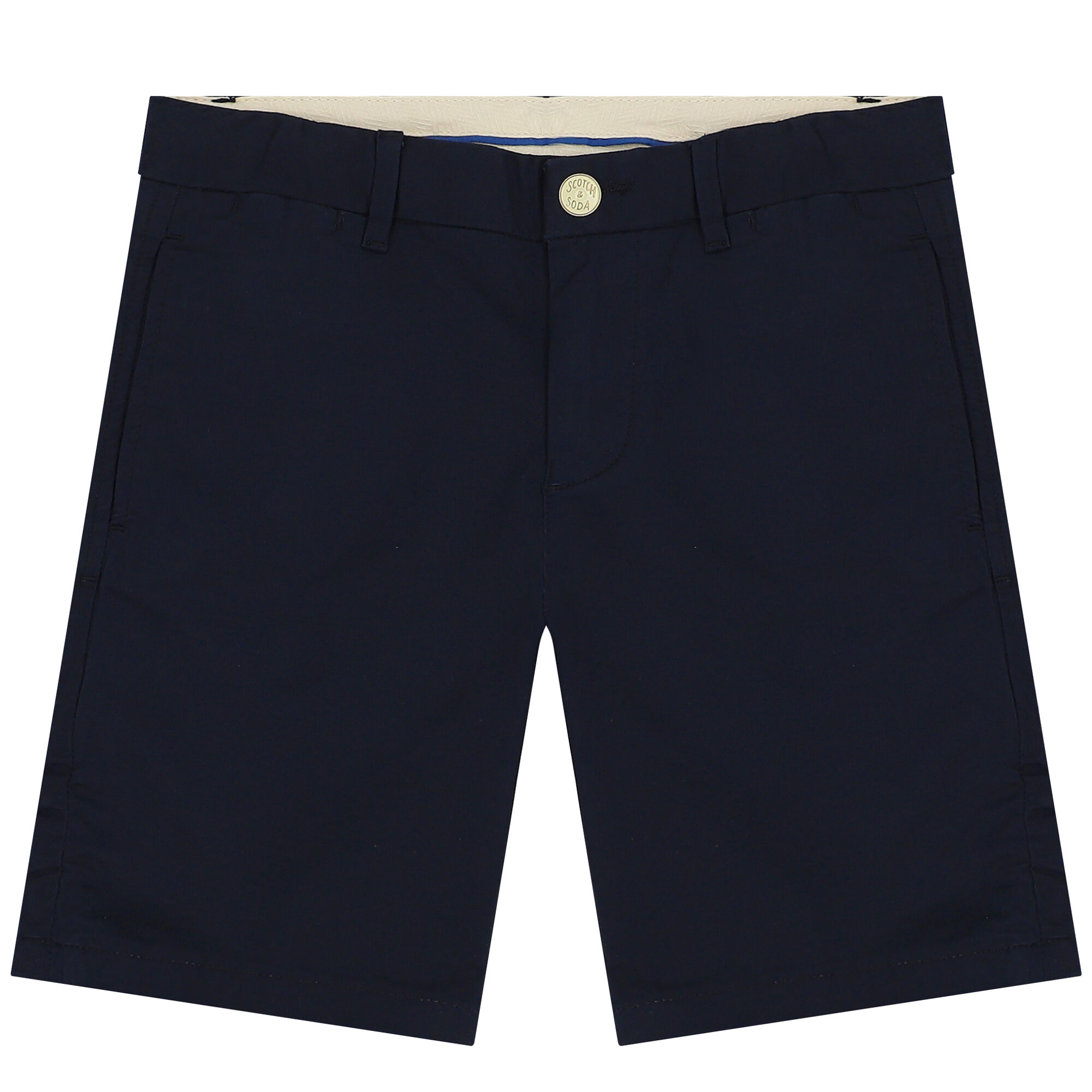 Boys navy blue chino shorts online