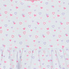 Baby Girls White Fairytale Wishes Bodysuit Dress, 1, hi-res