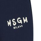 Younger Navy Blue Logo Tracksuit, 2, hi-res
