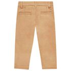 Younger Boys Beige Trousers, 3, hi-res