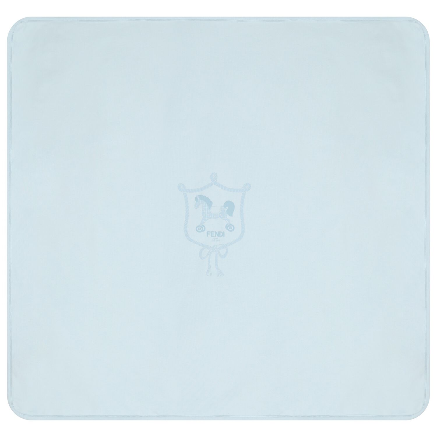 بطانية أطفال زرقاء بشعار للأولاد, 2, hi-res