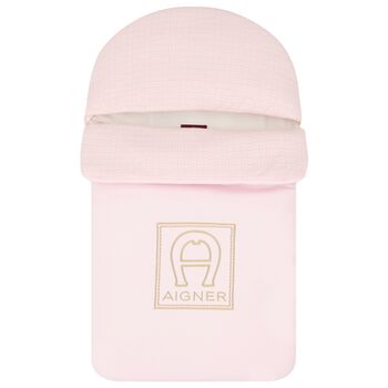 Baby Girls Pink Logo Baby Nest